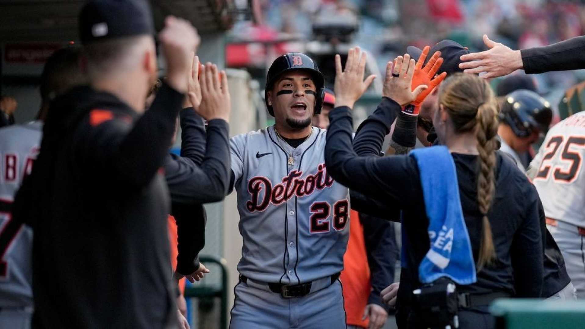 Detroit Tigers Los Angeles Angels Baseball Game