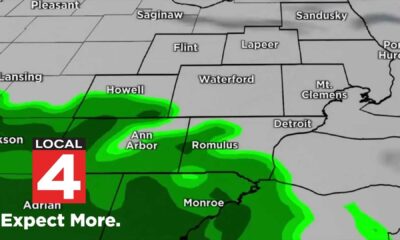 Detroit Weather Forecast Rain Showers