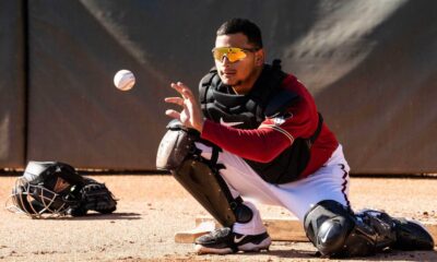 Diamondbacks Catcher Moreno Baseball