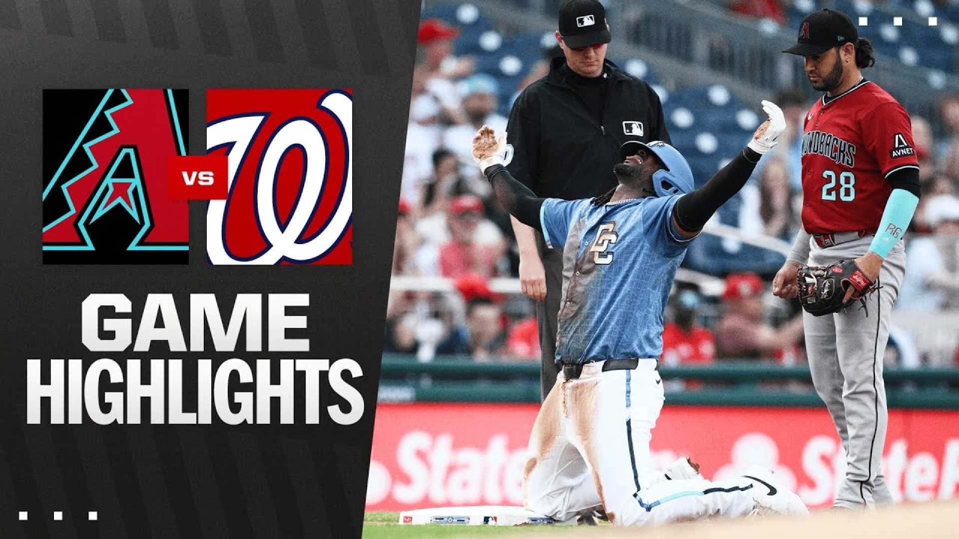 Diamondbacks Vs Nationals Baseball Game