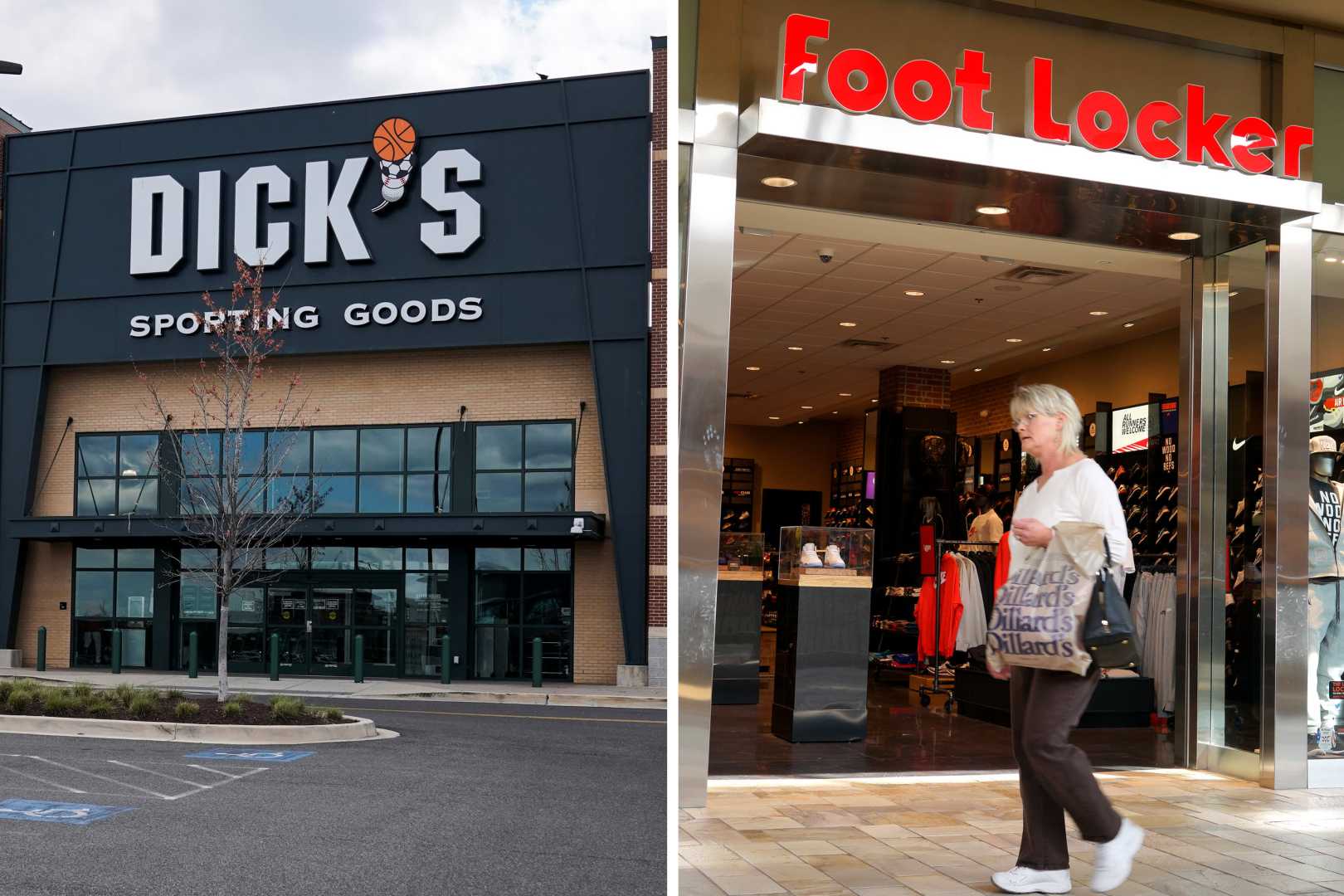 Dick's Sporting Goods And Foot Locker
