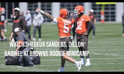 Dillon Gabriel And Shedeur Sanders Rookie Minicamp