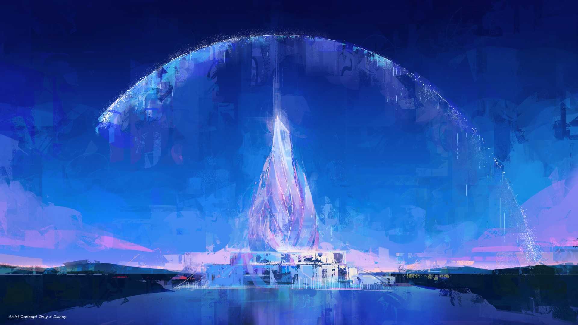 Disney Theme Park Abu Dhabi Concept Art