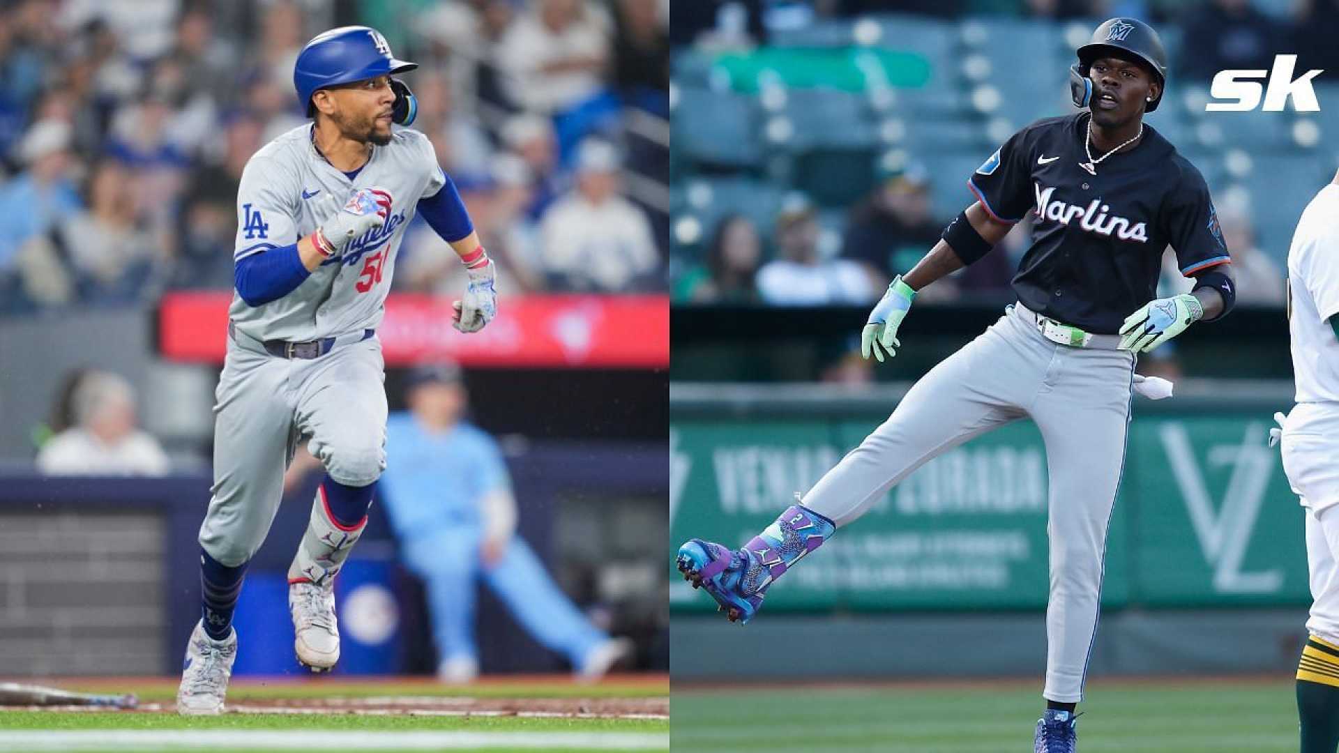 Dodgers Vs Marlins Baseball Matchup