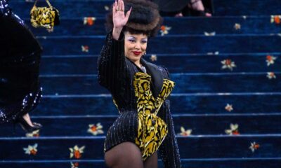 Doja Cat Met Gala 2025 Ocelot Print Bodysuit