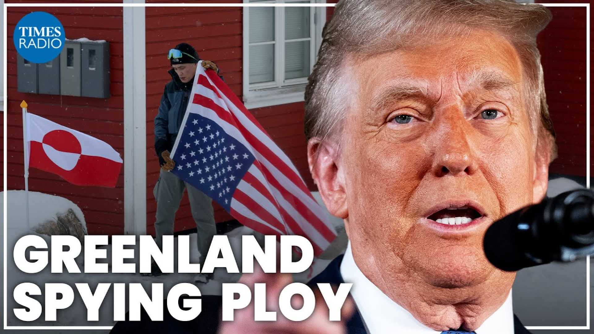 Donald Trump Greenland Espionage