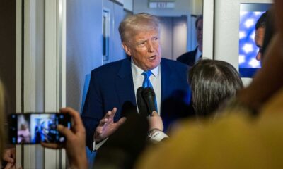 Donald Trump Press Conference Air Force One