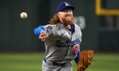 Dustin May Corbin Burnes Dodgers Diamondbacks