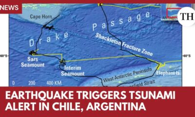 Earthquake Tsunami Alert Chile Argentina