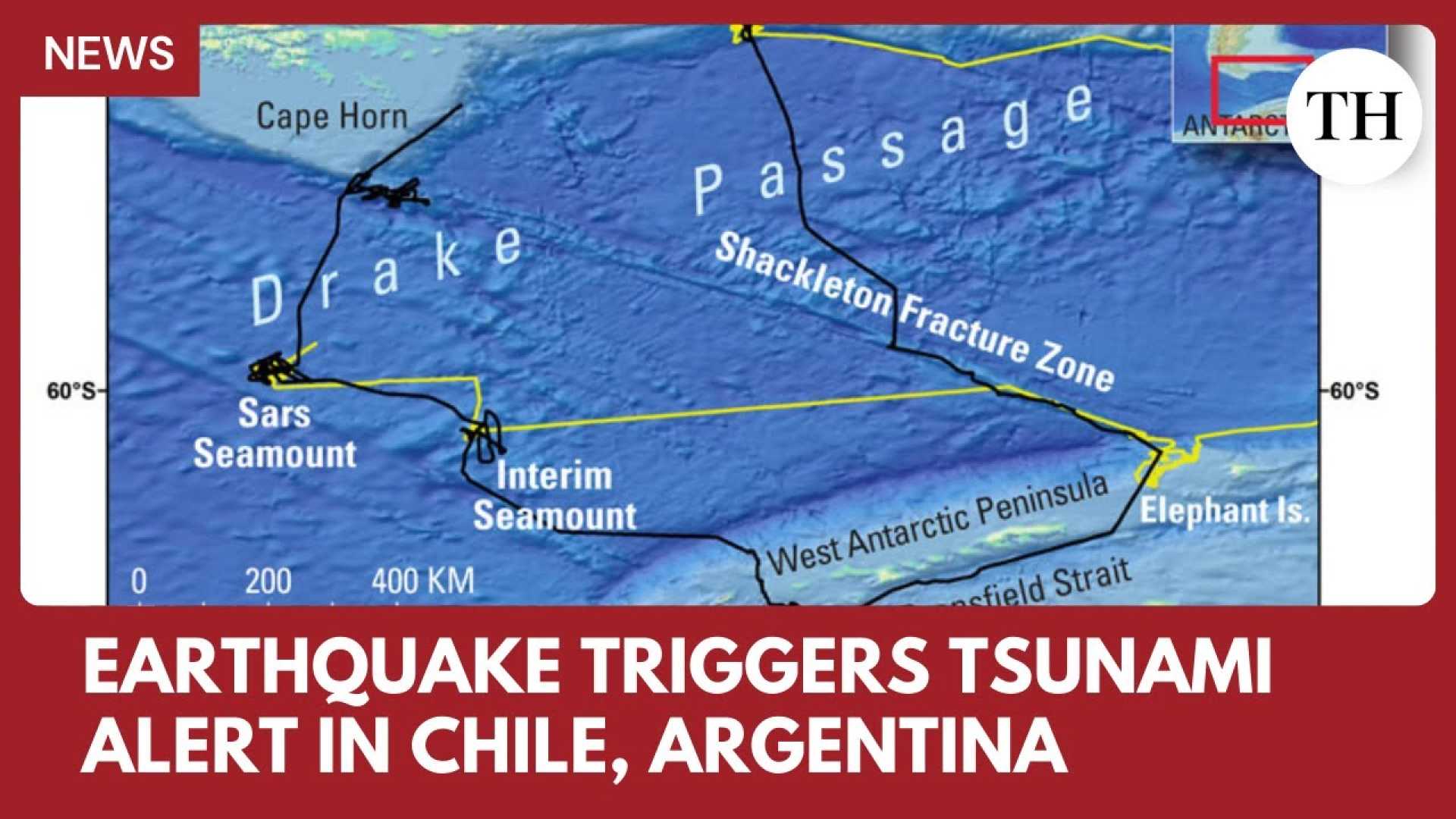Earthquake Tsunami Alert Chile Argentina