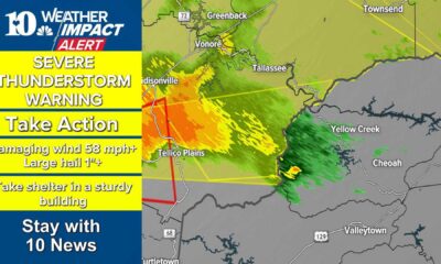 East Tennessee Severe Storms Weather
