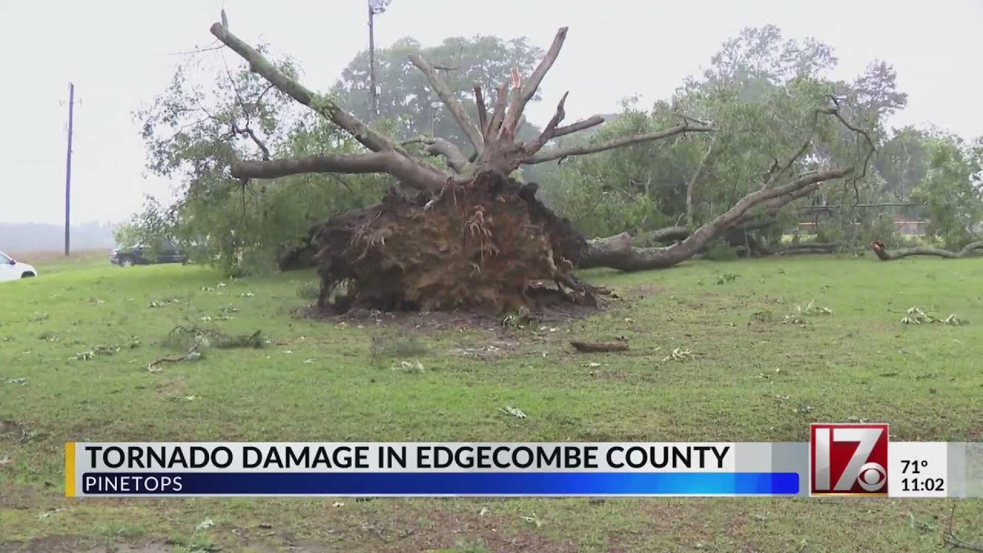 Edgecombe County Tornado Damage