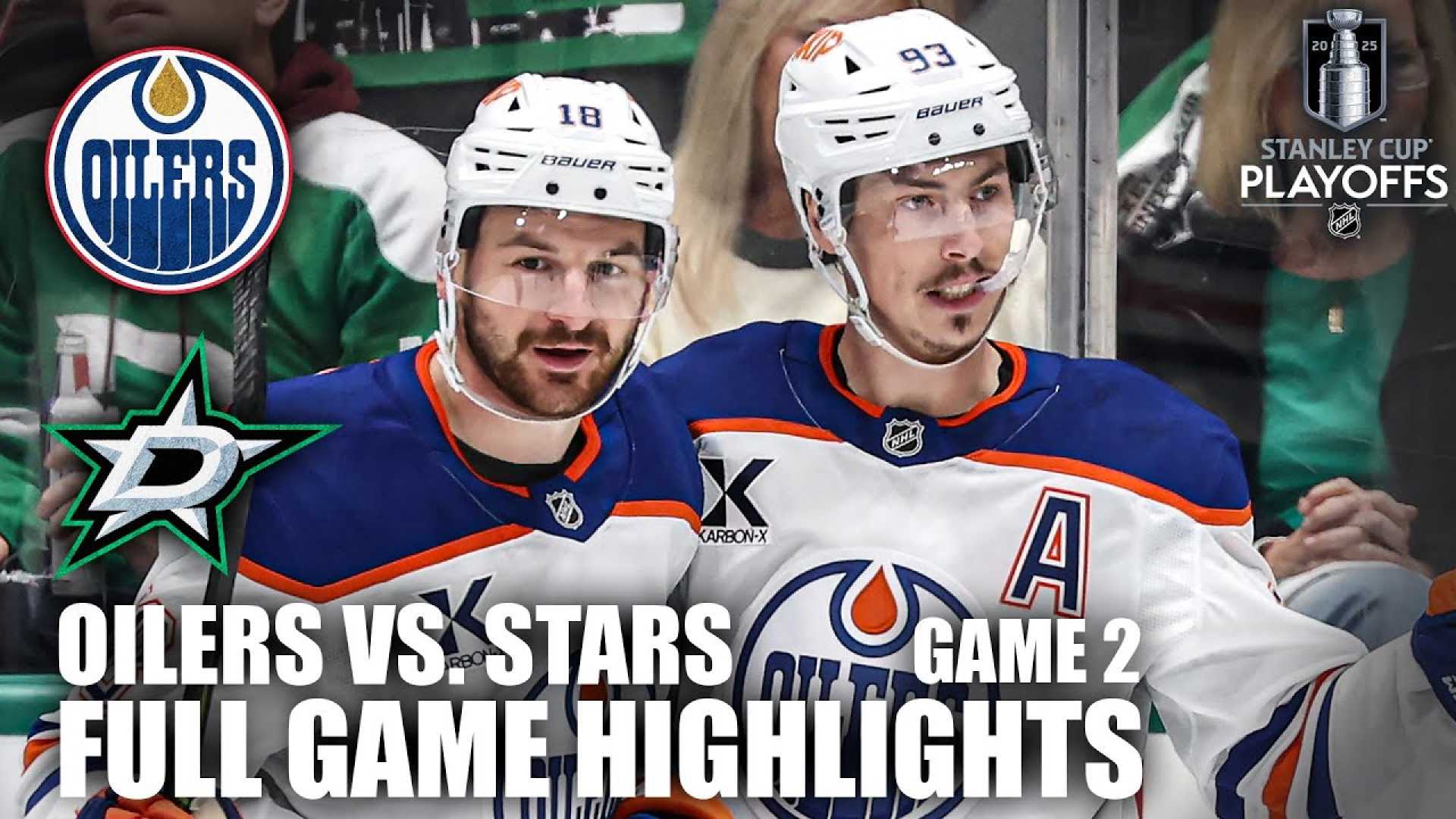 Edmonton Oilers Dallas Stars Nhl Playoffs