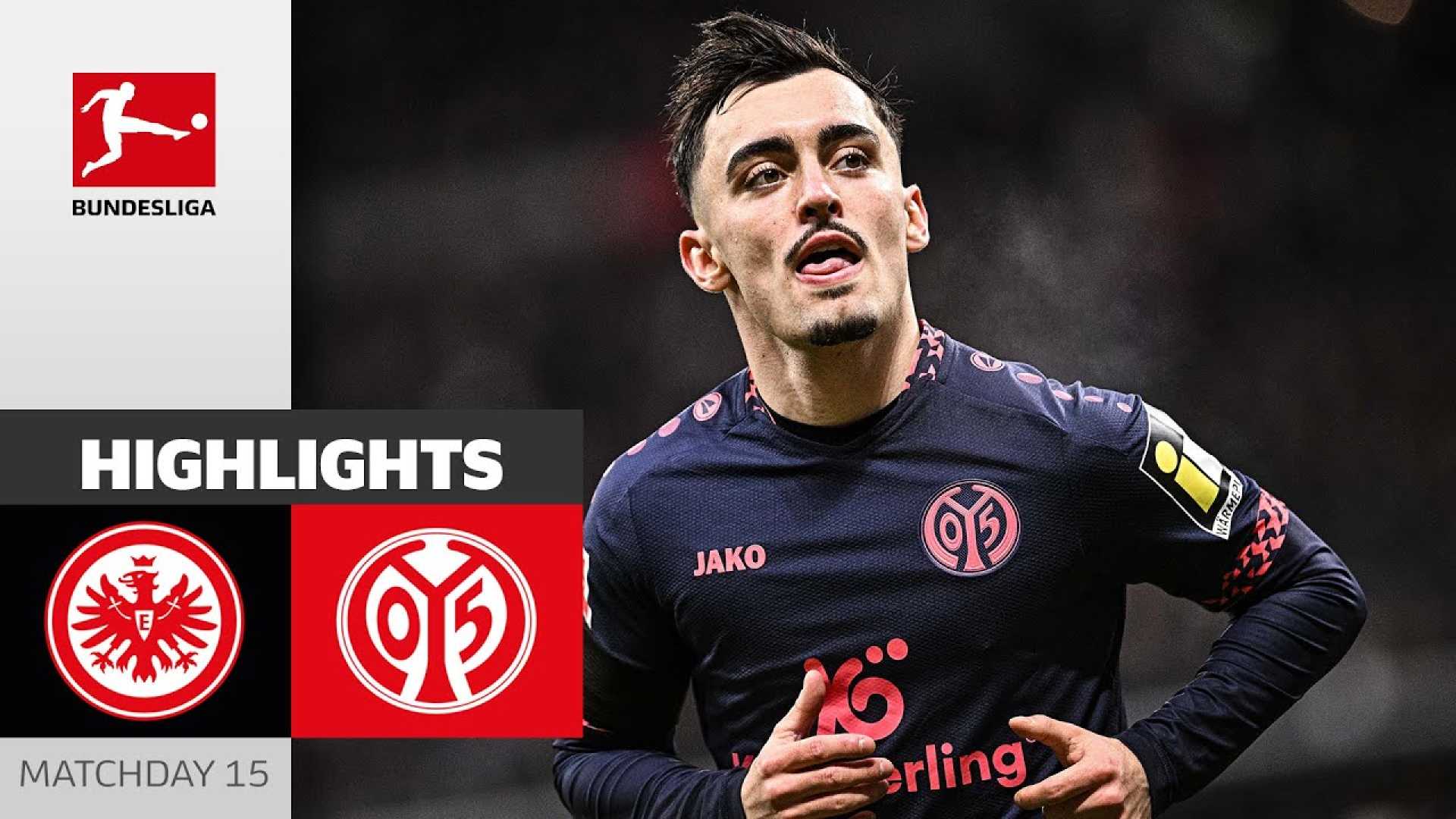 Eintracht Frankfurt Mainz 05 Bundesliga Match