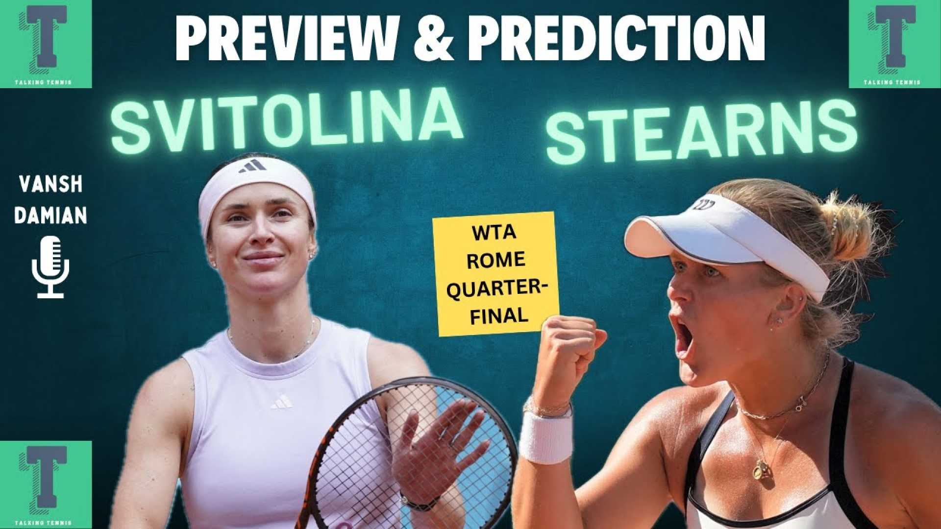 Elina Svitolina Peyton Stearns Tennis Match