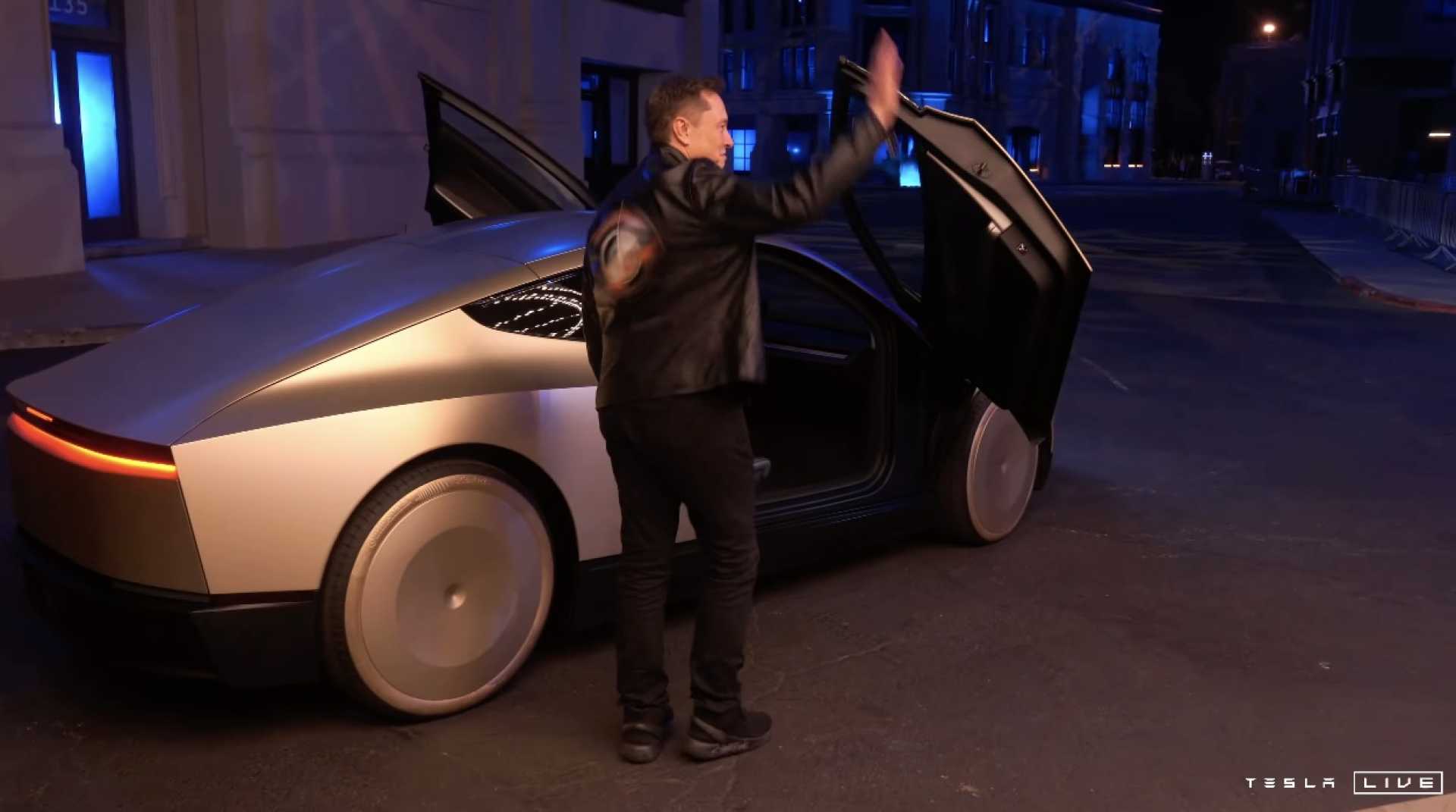 Elon Musk Tesla Robotaxi Launch