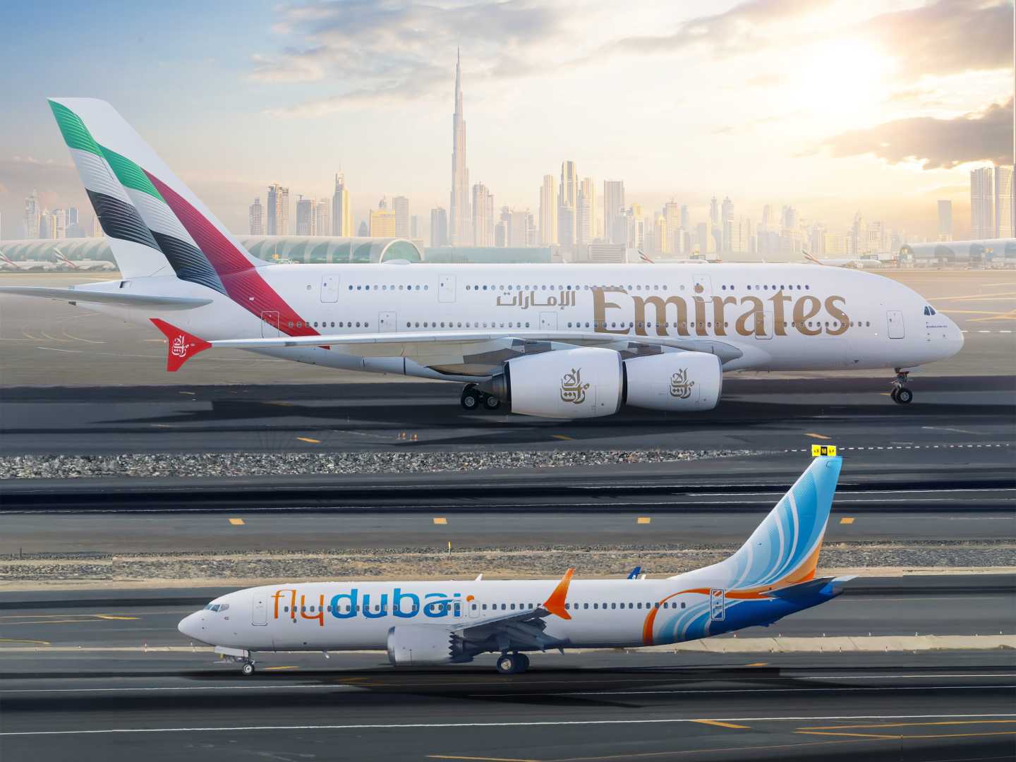 Emirates Flydubai Airline Partnership Record