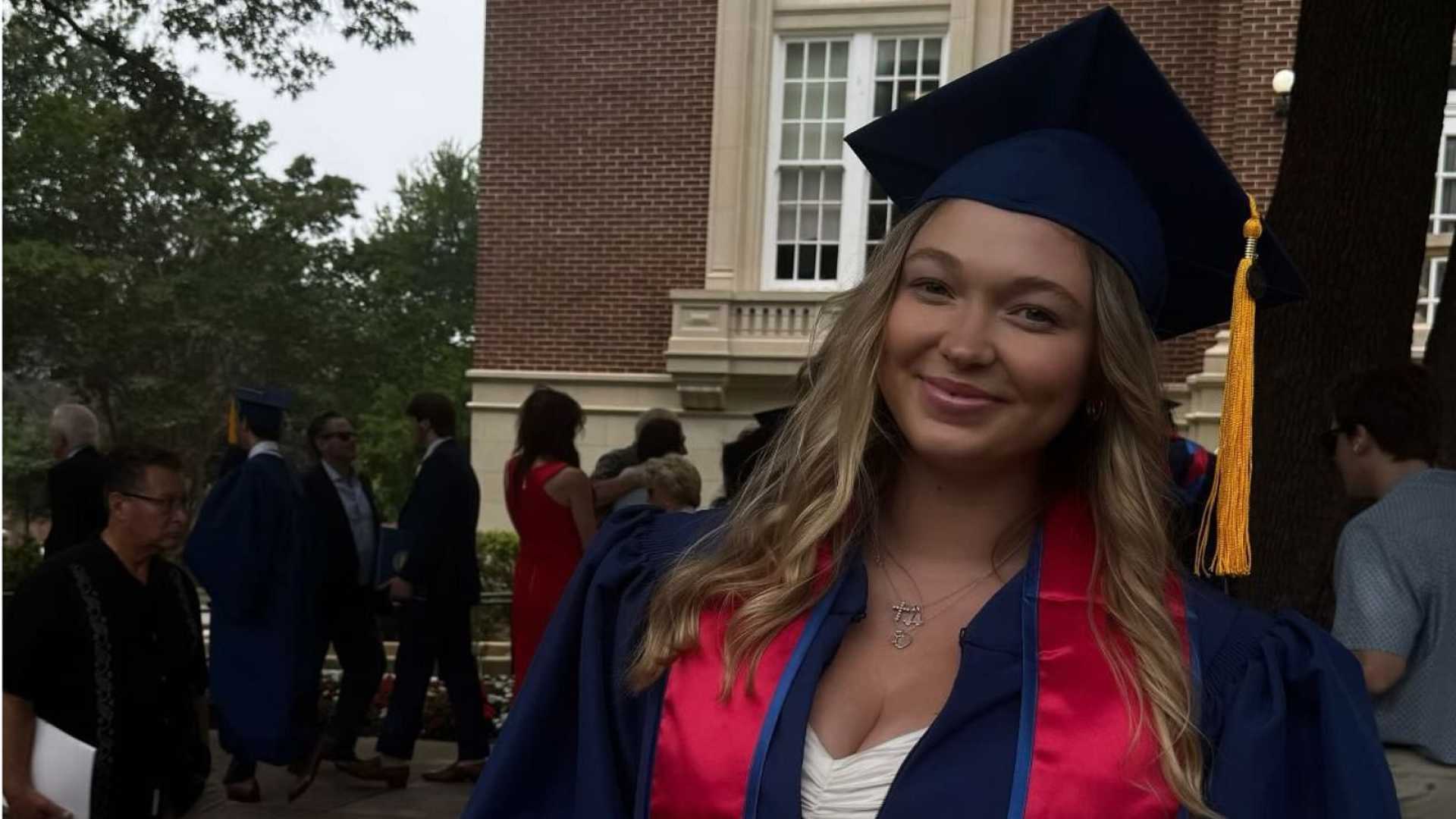 Emma Gretzky Graduation Southern Methodist University