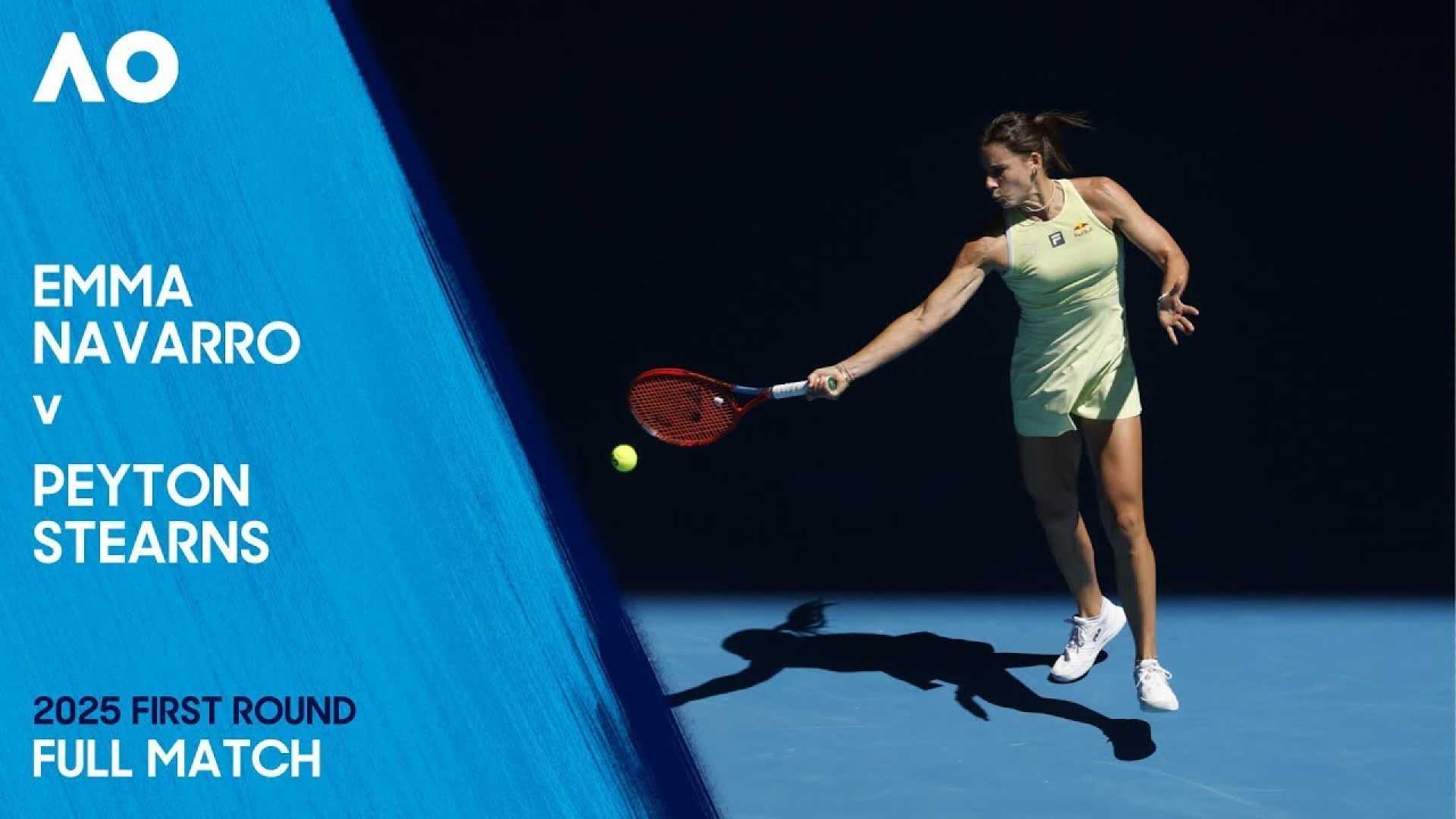 Emma Navarro Tennis Match