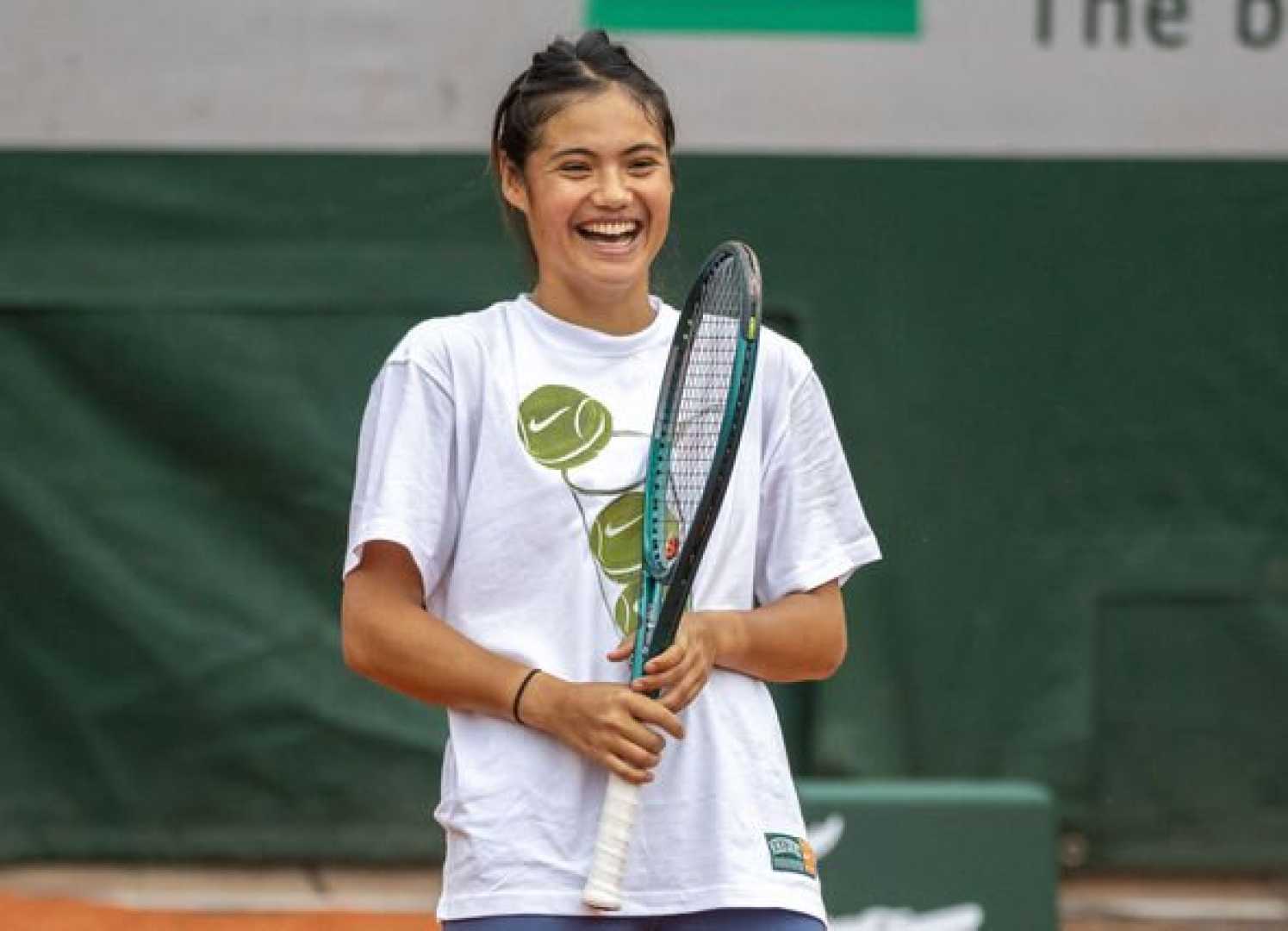 Emma Raducanu Tennis Match French Open