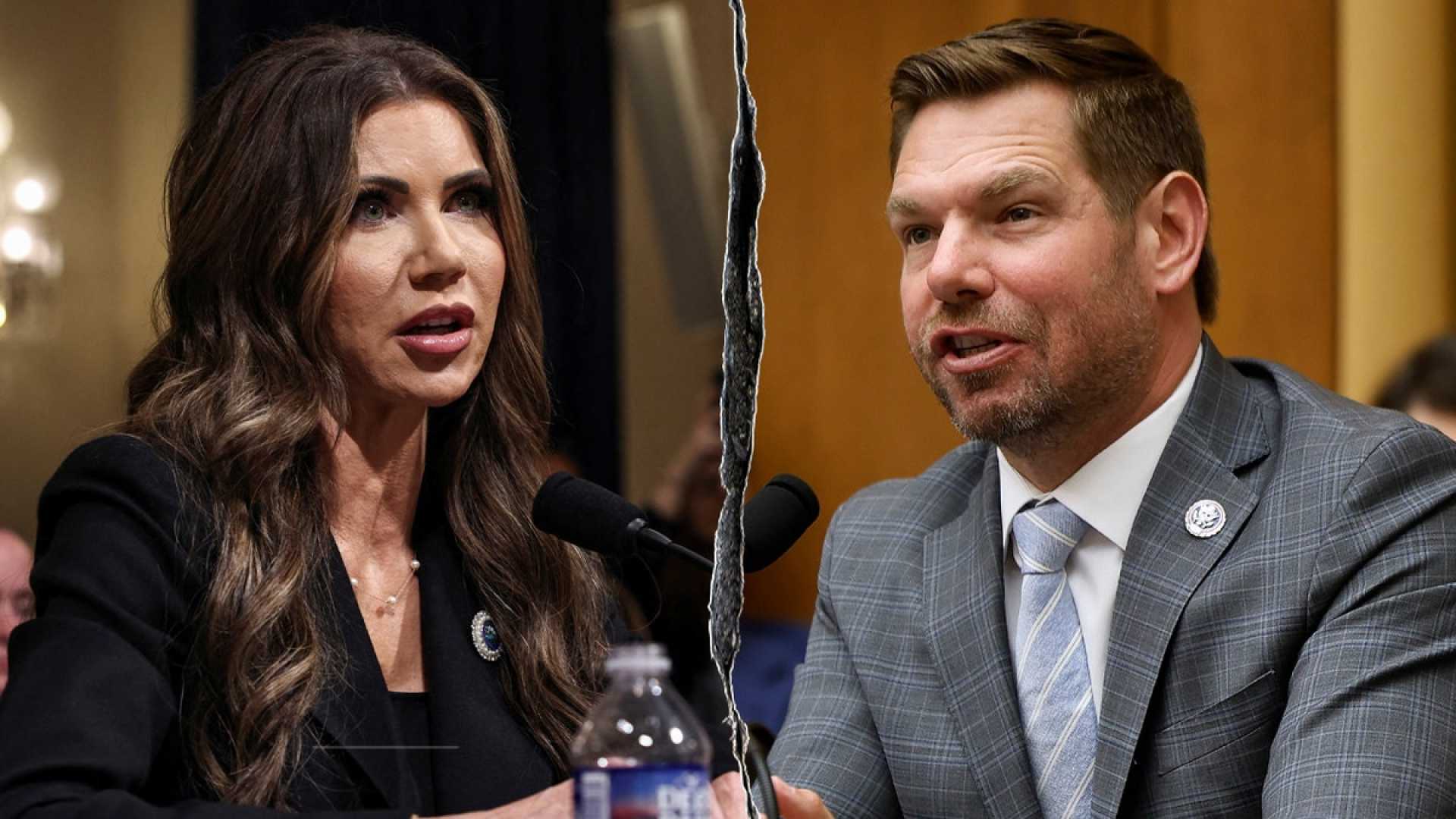 Eric Swalwell Kristi Noem Homeland Security Hearing