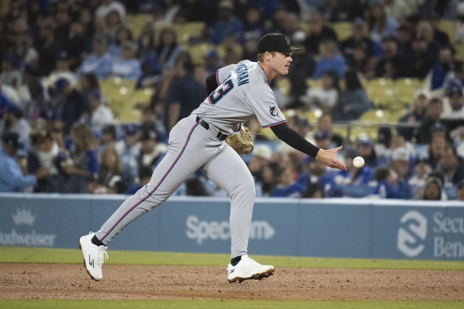 Eric Wagaman Los Angeles Dodgers Baseball Game
