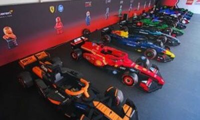 F1 Drivers Parade With Lego Cars Miami Grand Prix