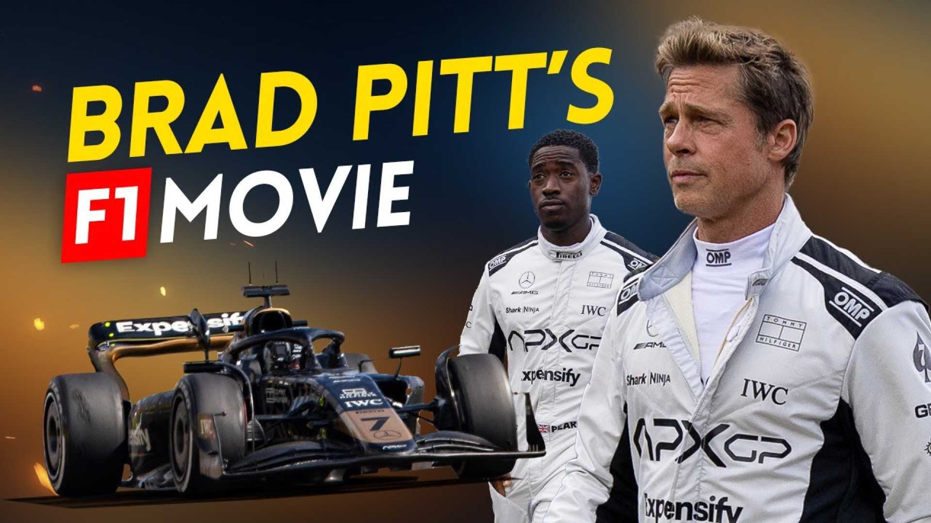 F1 Movie Apex Brad Pitt Filming