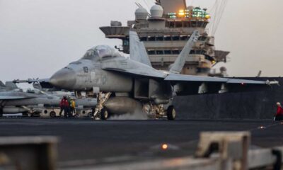 F/a 18 Super Hornet Jet Launch Uss Harry S. Truman