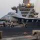 F/a 18 Super Hornet Jet Launch Uss Harry S. Truman