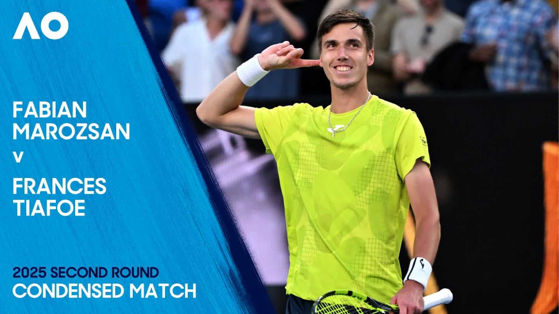 Fabian Marozsan Tennis Match