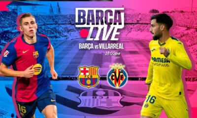Fc Barcelona Villarreal Laliga Match