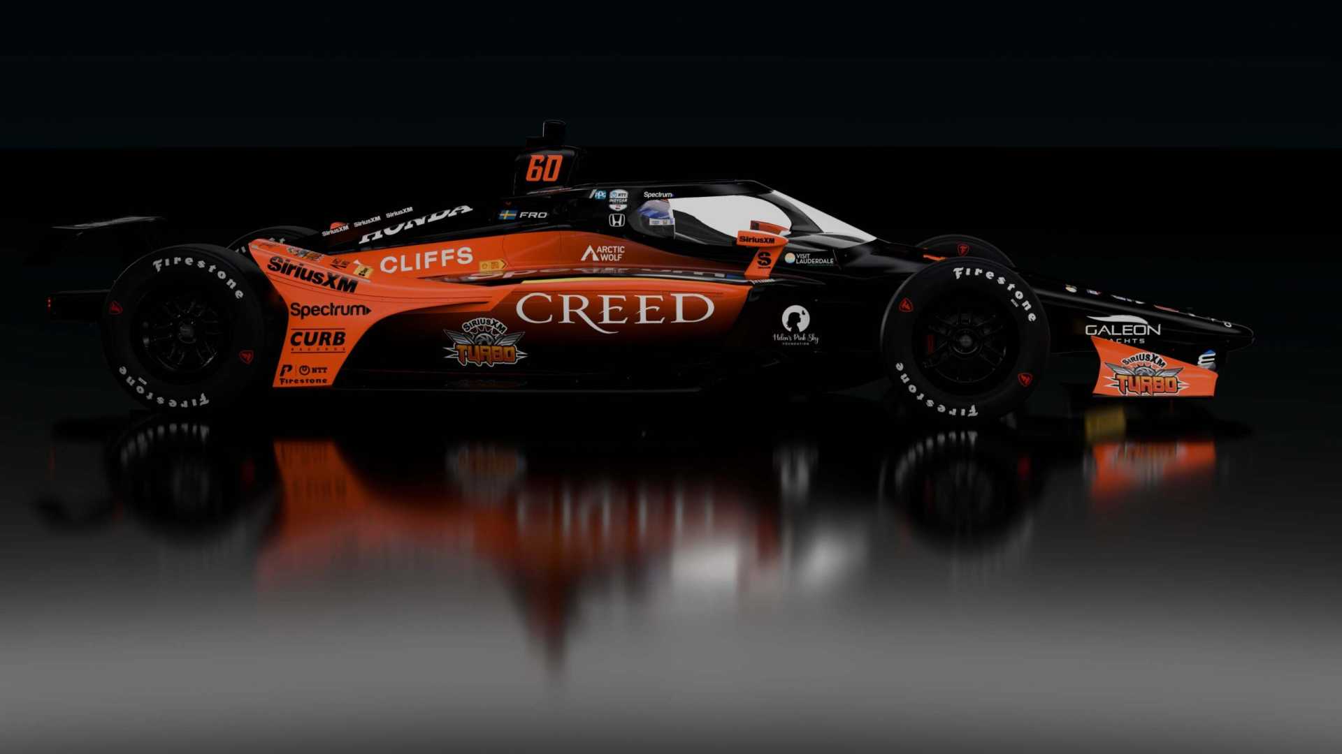Felix Rosenqvist Indianapolis 500 Race Car