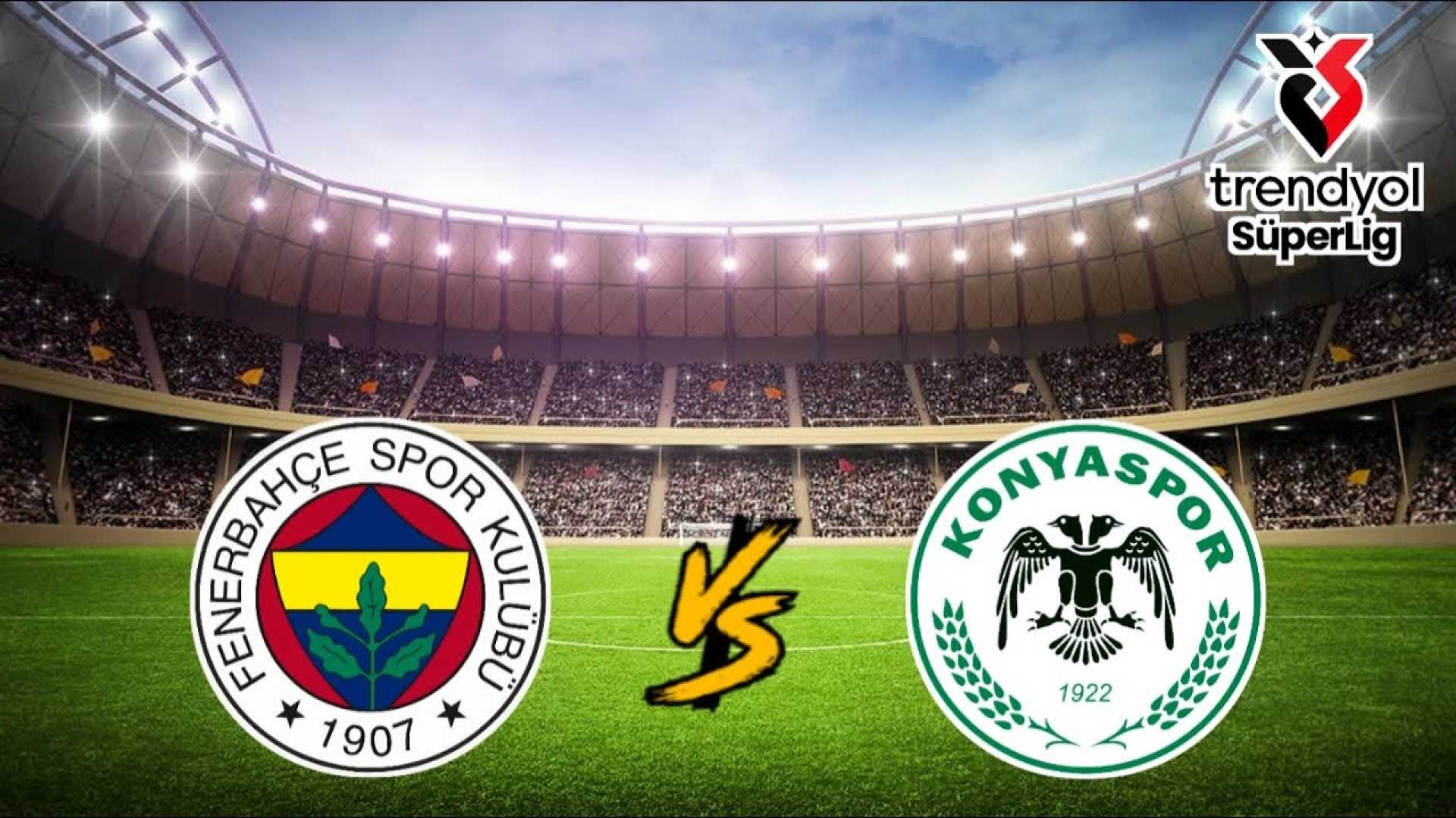 Fenerbahce Vs Konyaspor Soccer Match