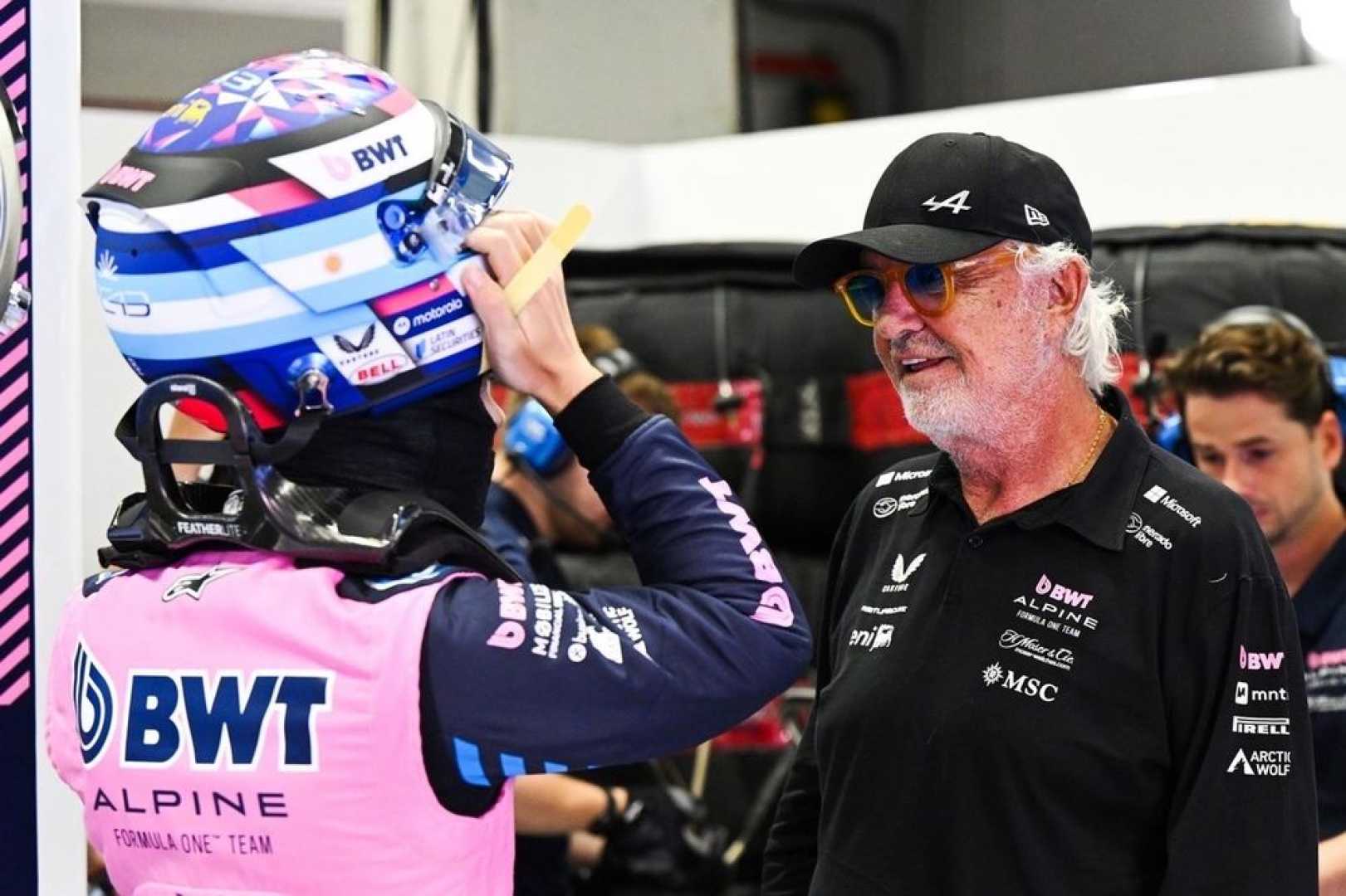 Flavio Briatore Jack Doohan Franco Colapinto
