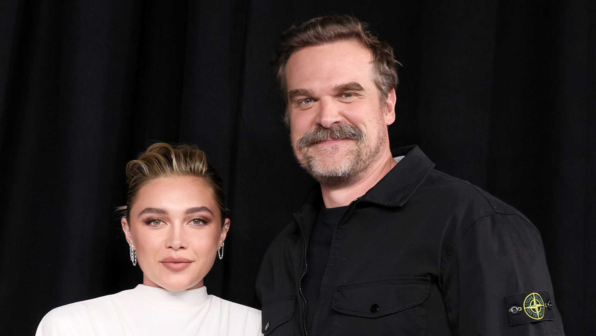 Florence Pugh And David Harbour In Thunderbolts