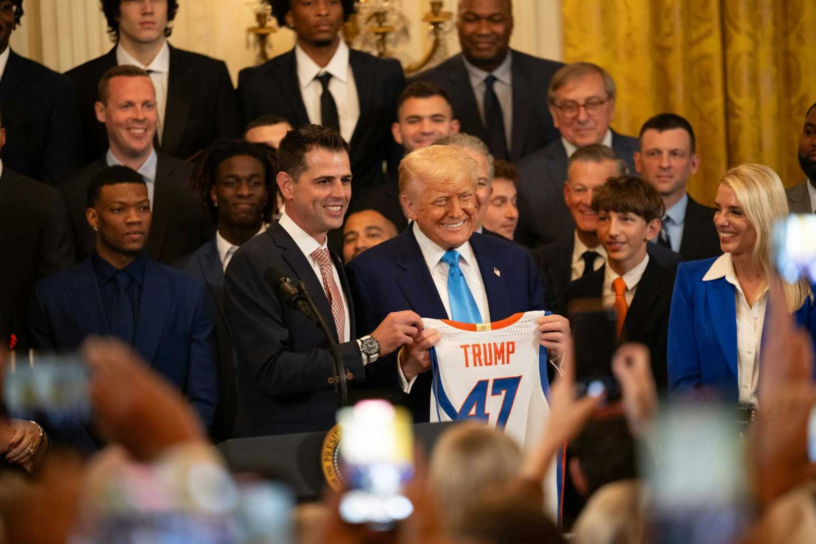Florida Gators Basketball Team White House Ceremony