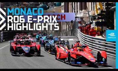 Formula E Racing Cars In Monaco