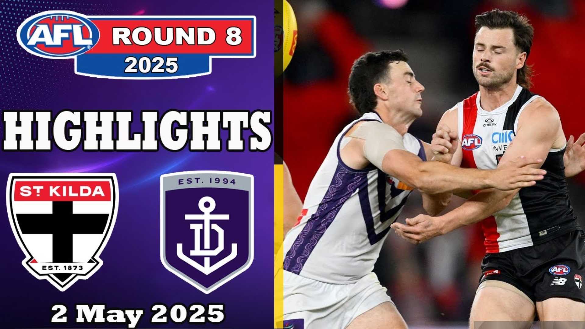 Fremantle Saints Round 8 Game Highlights