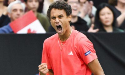 Gabriel Diallo Tennis Match Madrid Open