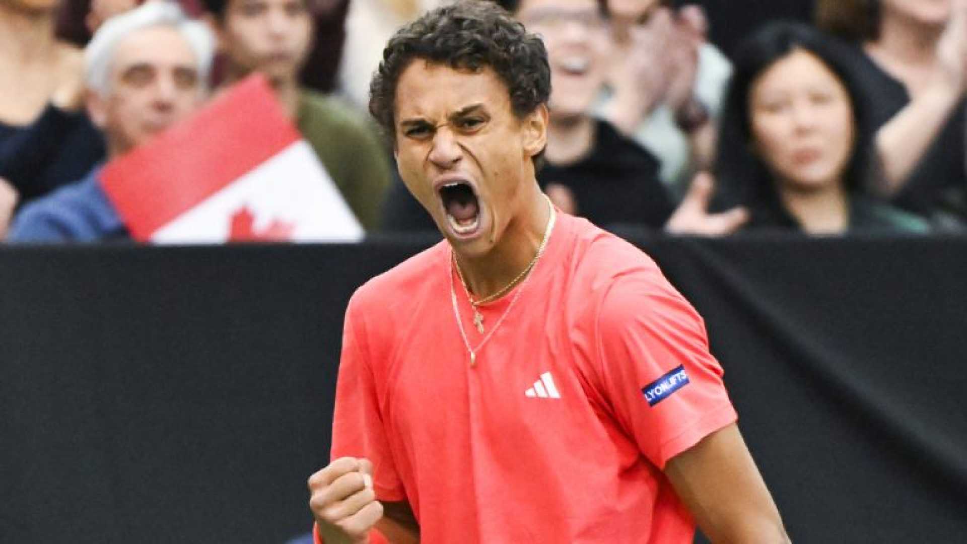 Gabriel Diallo Tennis Match Madrid Open