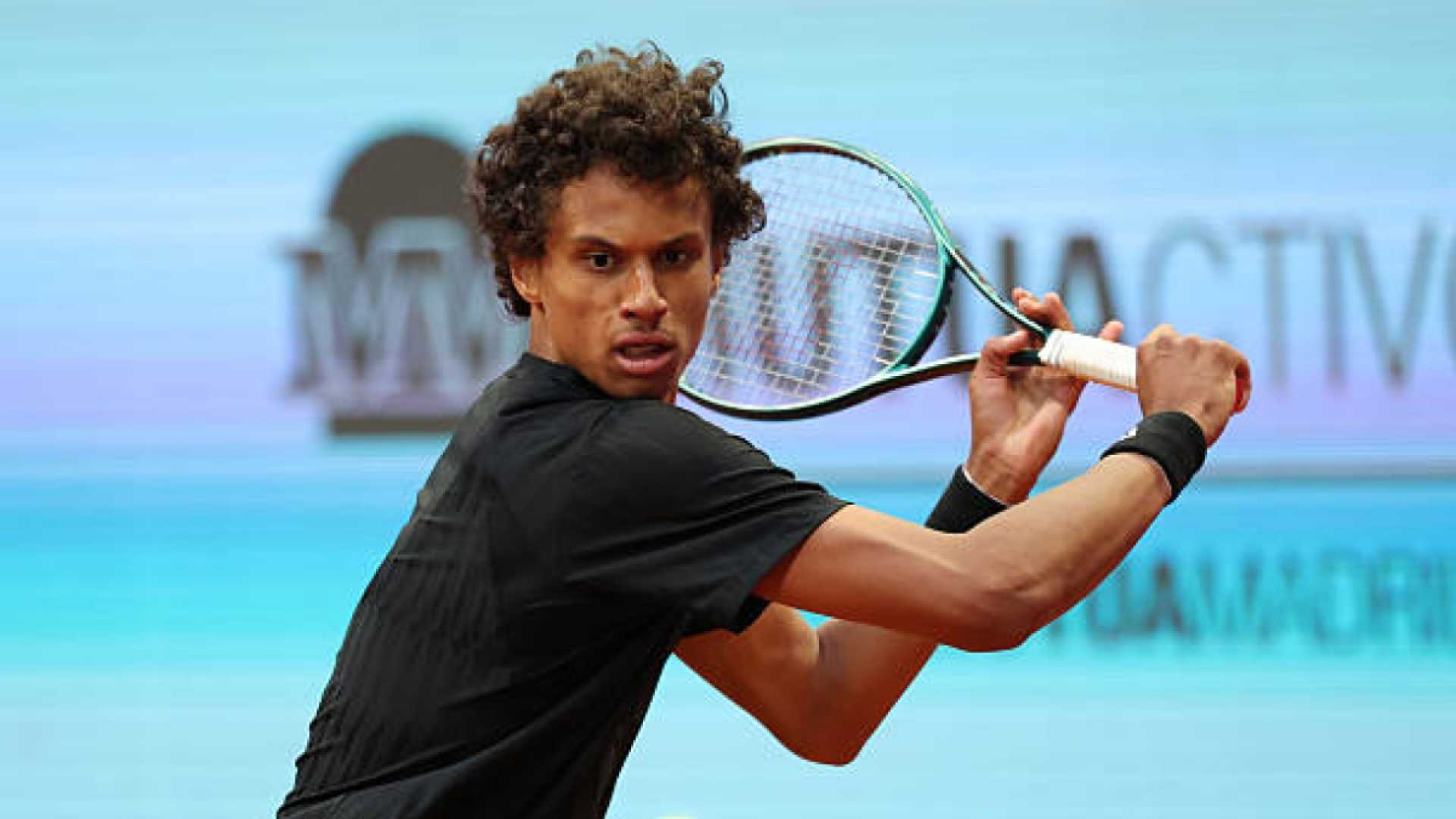 Gabriel Diallo Tennis Match Madrid