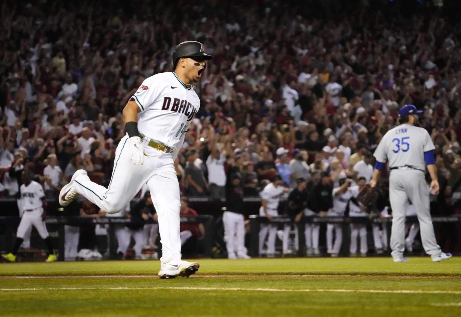 Gabriel Moreno Home Run Dodgers Diamondbacks