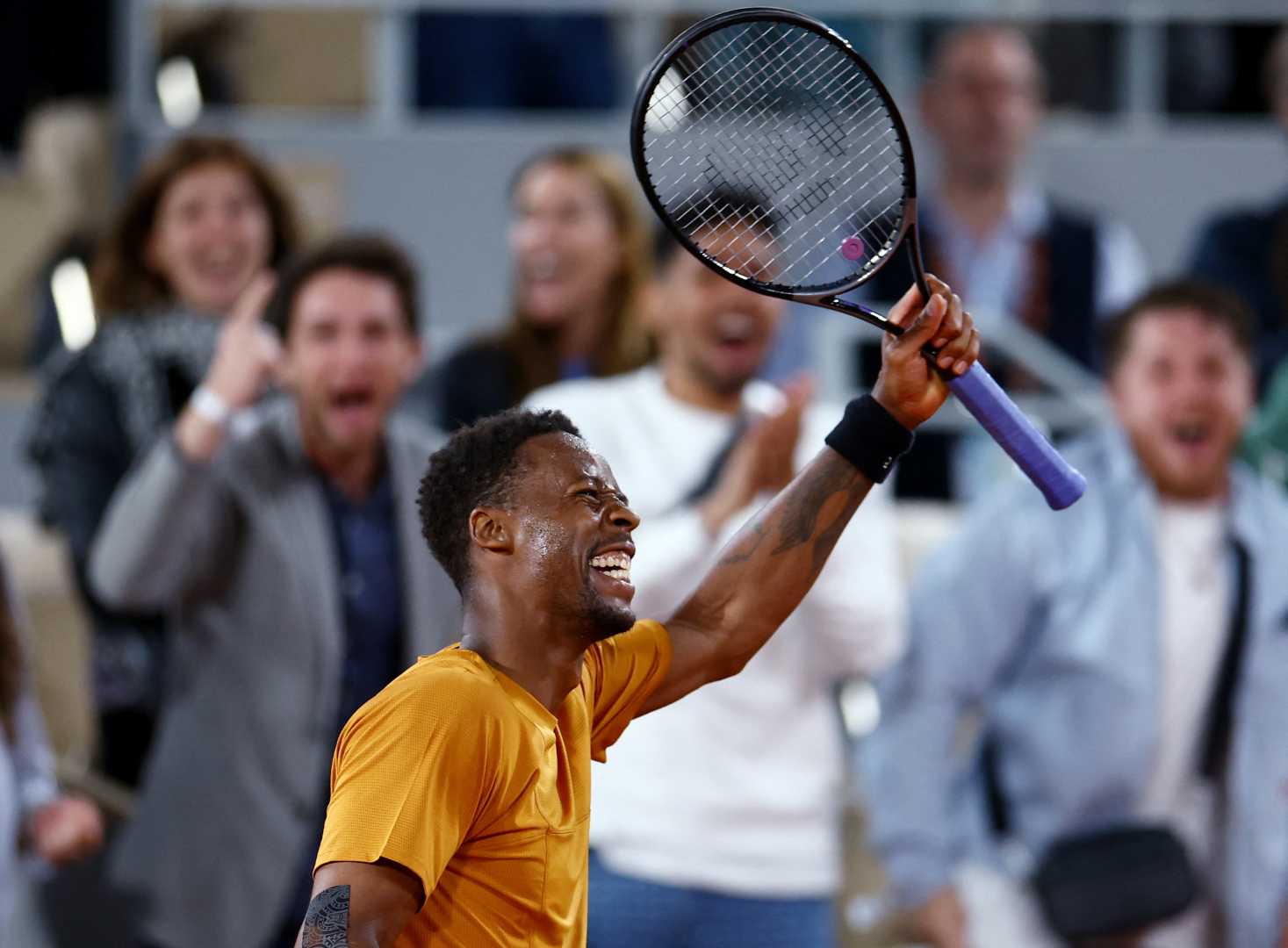 Gael Monfils Roland Garros Comeback