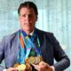 Gary Hall Jr. Olympic Medals Ceremony