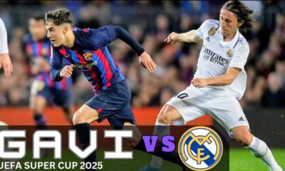 Gavi Barcelona Vs Real Madrid May 2025