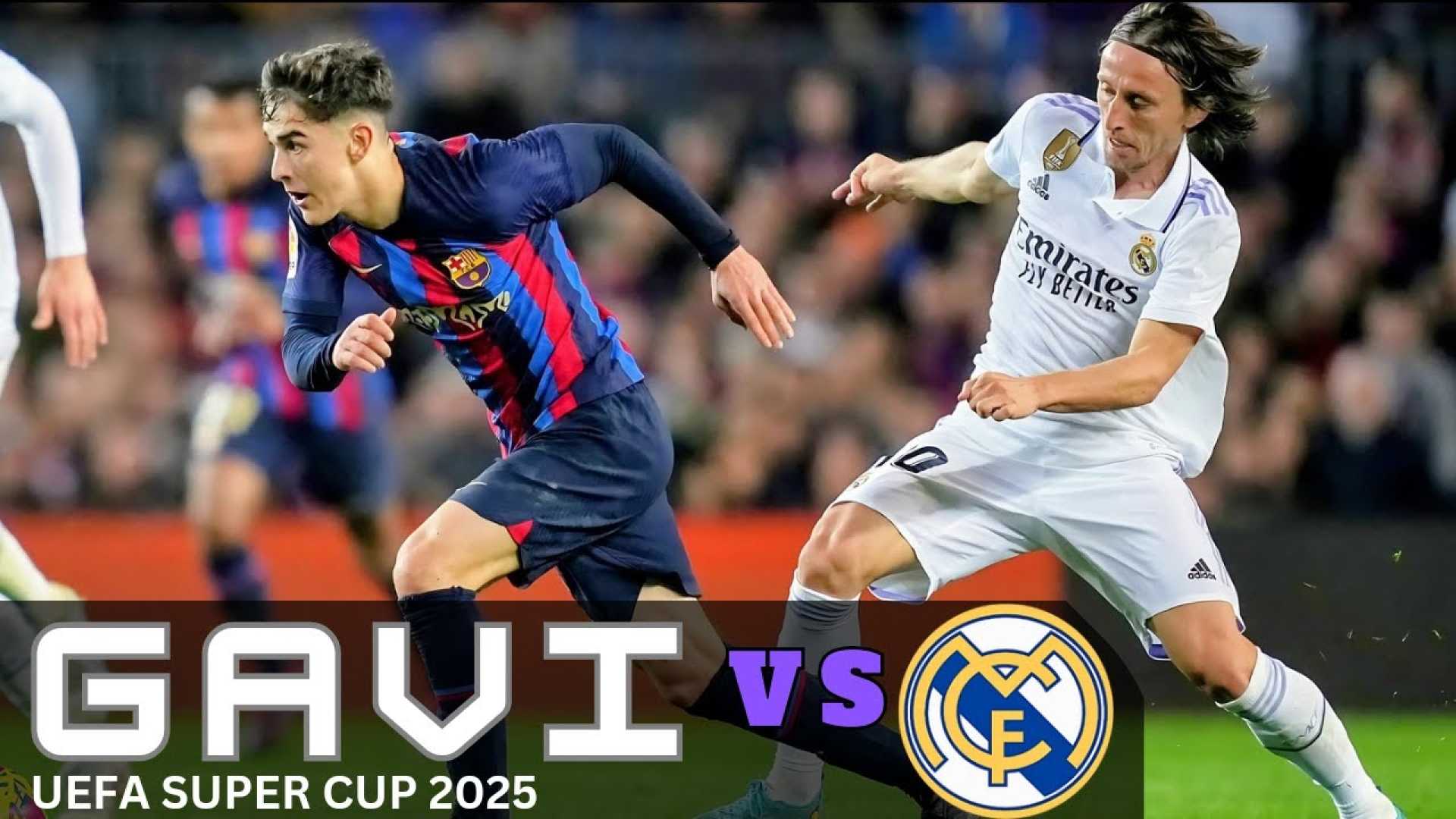 Gavi Barcelona Vs Real Madrid May 2025