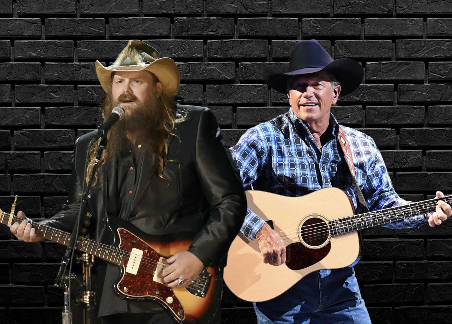 George Strait Chris Stapleton Concert Performance