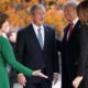 George W. Bush Melania Trump White House Event