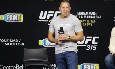 Georges St Pierre Ufc 315 Fan Event